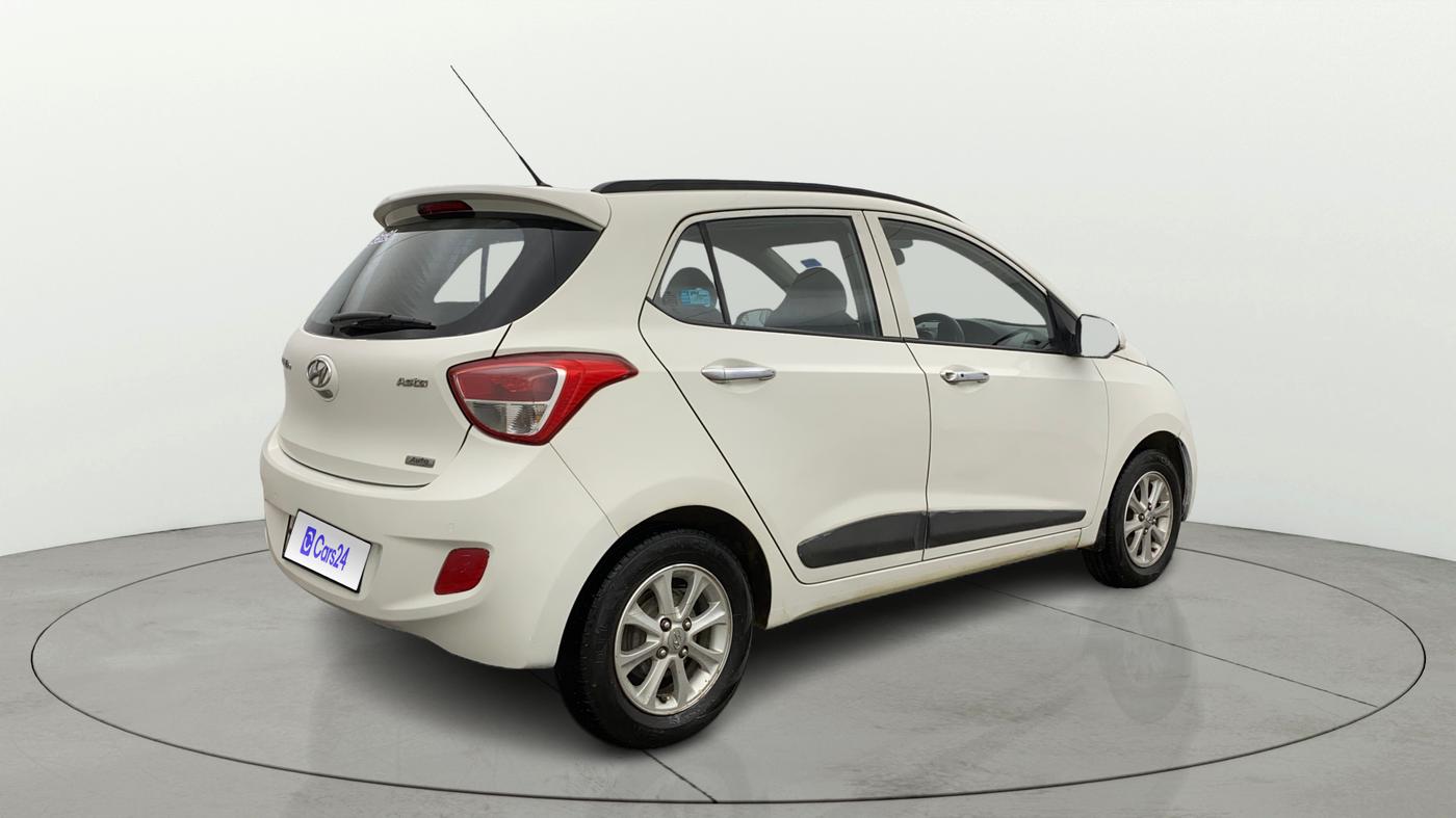 2015 Hyundai Grand i10 ASTA AT 1.2 KAPPA VTVT, Petrol, Automatic, 81,158 km, Right Back Diagonal