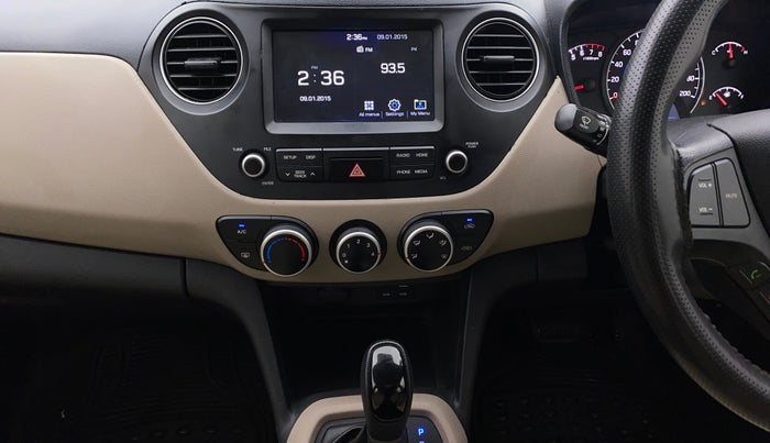 2017 Hyundai Grand i10 SPORTZ (O) AT 1.2 KAPPA VTVT, Petrol, Automatic, 39,814 km, Air Conditioner