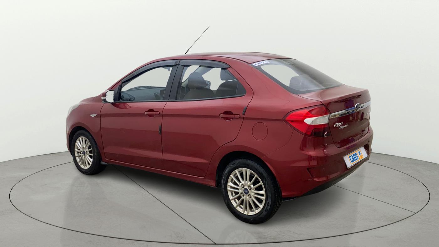 2019 Ford Figo Aspire TITANIUM PLUS 1.2 PETROL, Petrol, Manual, 63,356 km, Left Back Diagonal