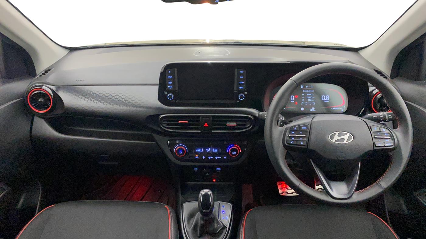 2024 Hyundai EXTER SX (O) Connect 1.2 AMT Knight Edition, Petrol, Automatic, 4,295 km, Dashboard