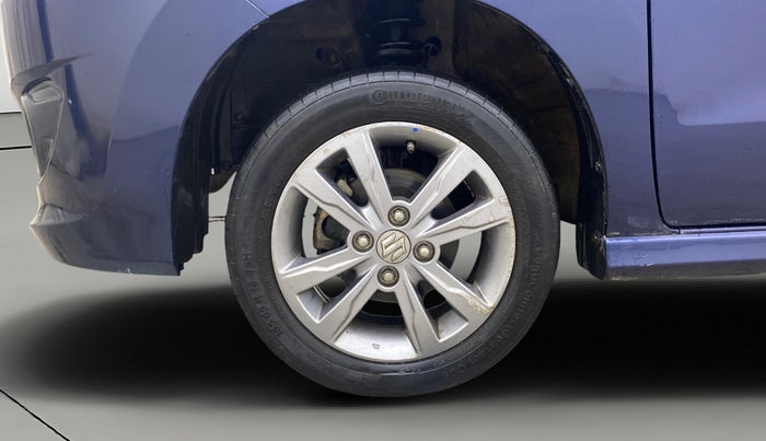 2017 Maruti Wagon R 1.0 VXI + (O) AMT, Petrol, Automatic, 77,337 km, Left Front Wheel