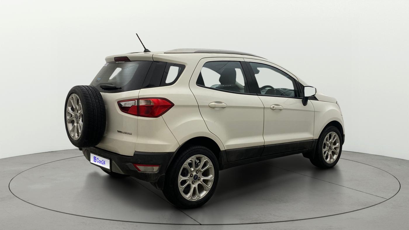 2018 Ford Ecosport TITANIUM 1.5L PETROL AT, Petrol, Automatic, 35,384 km, Right Back Diagonal