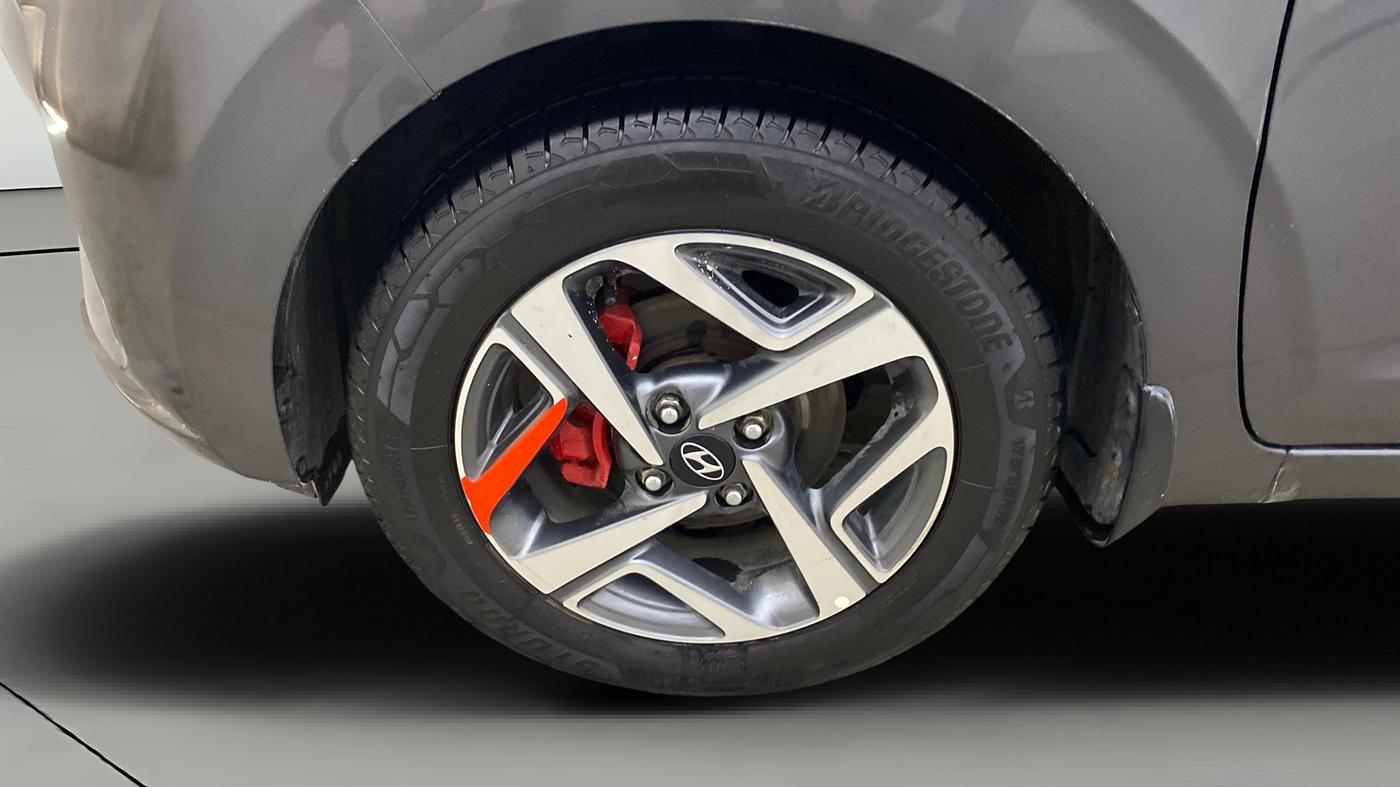 2020 Hyundai AURA SX PLUS 1.2 AMT, Petrol, Automatic, 64,017 km, Left Front Wheel
