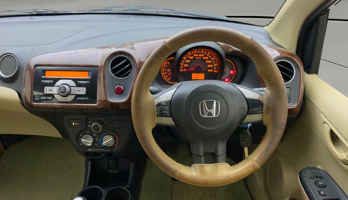 2014 Honda Amaze 1.5L I-DTEC S, Diesel, Manual, 73,849 km, Steering Wheel Close Up