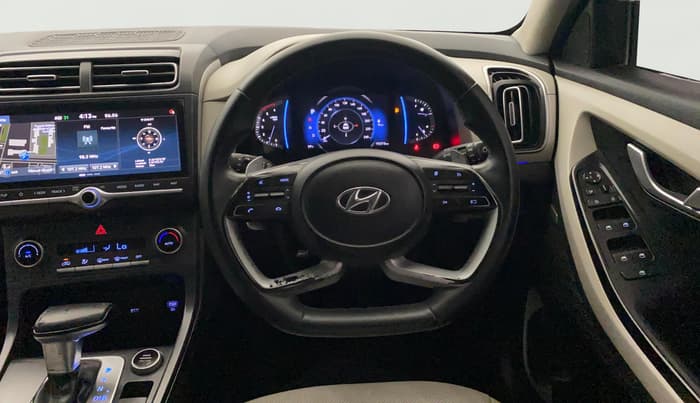 2021 Hyundai Creta SX (O) AT 1.5 DIESEL, Diesel, Automatic, 75,357 km, Steering Wheel Close Up