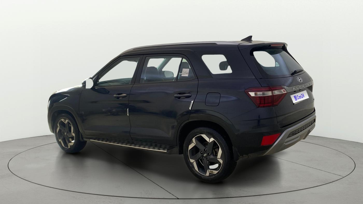 2022 Hyundai ALCAZAR 1.5 SIGNATURE (O) AT 6STR, Diesel, Automatic, 30,479 km, Left Back Diagonal
