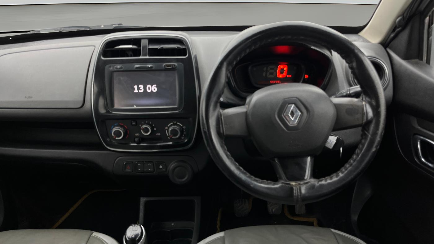 2018 Renault Kwid RXT 0.8 (O), Petrol, Manual, 55,230 km, Steering Wheel Close Up
