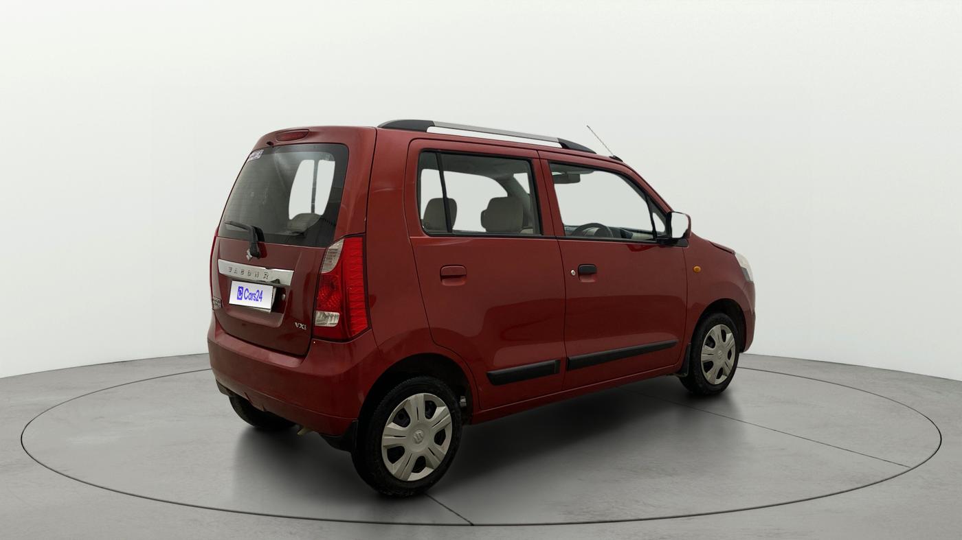 2017 Maruti Wagon R 1.0 VXI, Petrol, Manual, 62,321 km, Right Back Diagonal