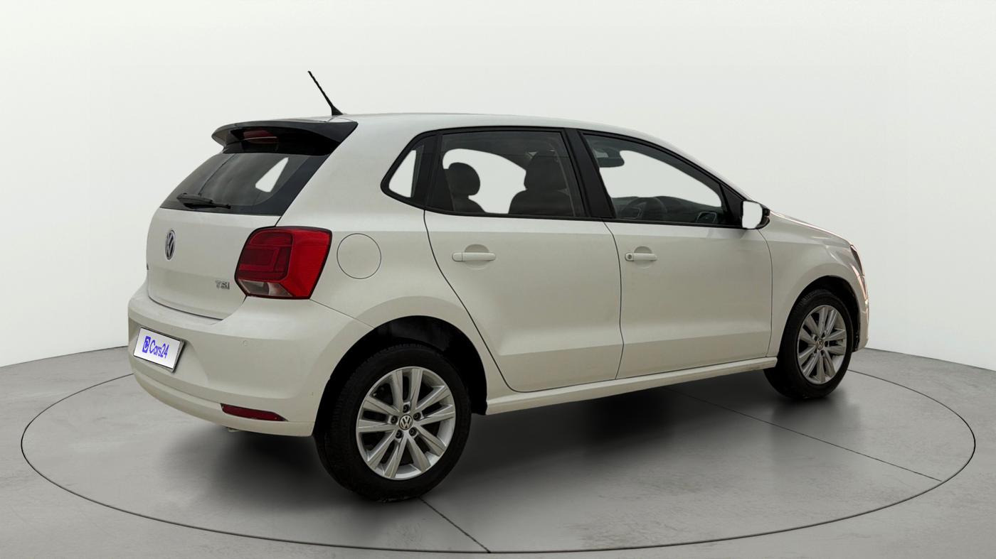 2016 Volkswagen Polo GT TSI AT, Petrol, Automatic, 80,459 km, Right Back Diagonal
