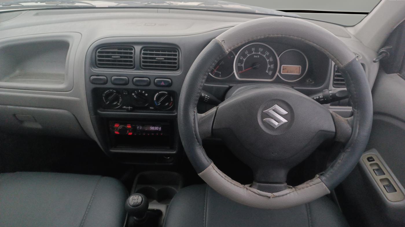 2013 Maruti Alto K10 VXI, Petrol, Manual, 63,857 km, Steering Wheel Close Up