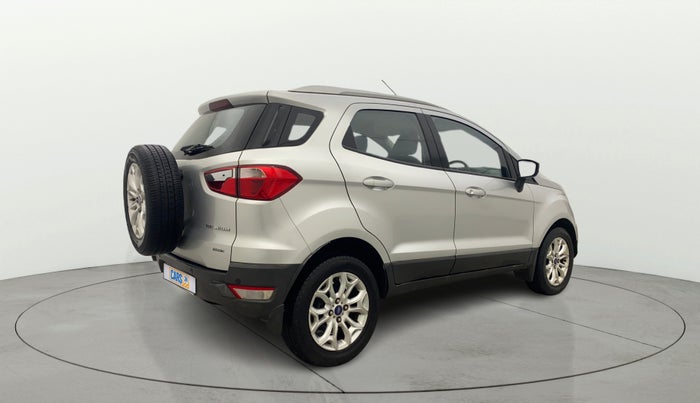 2014 Ford Ecosport TITANIUM 1.0L ECOBOOST, Petrol, Manual, 1,00,191 km, Right Back Diagonal
