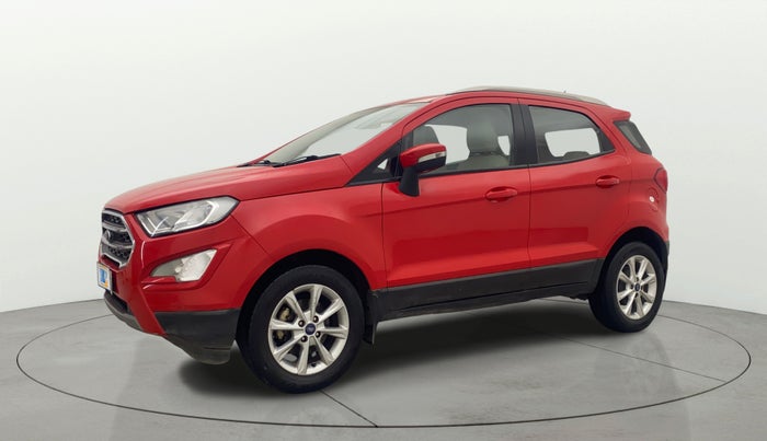 2019 Ford Ecosport TITANIUM 1.5L PETROL, Petrol, Manual, 1,00,313 km, Left Front Diagonal