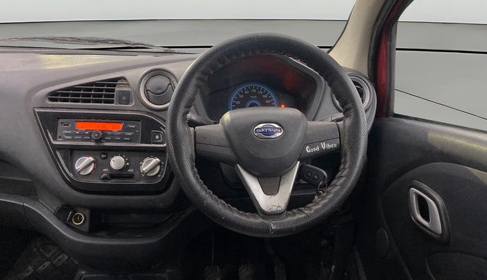 2019 Datsun Redi Go T (O), Petrol, Manual, 28,678 km, Steering Wheel Close Up