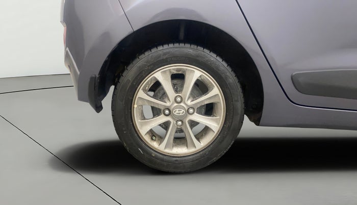 2015 Hyundai Grand i10 ASTA (O) 1.2 KAPPA VTVT, Petrol, Manual, 46,828 km, Right Rear Wheel