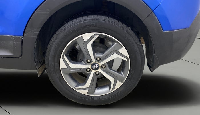 2018 Hyundai Creta SX AT 1.6 PETROL, Petrol, Automatic, 20,744 km, Left Rear Wheel