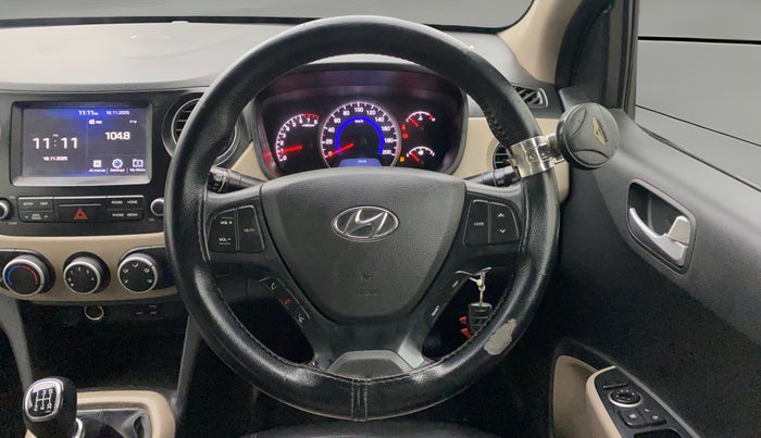2018 Hyundai Grand i10 SPORTZ 1.2 KAPPA VTVT, Petrol, Manual, 72,350 km, Steering Wheel Close Up