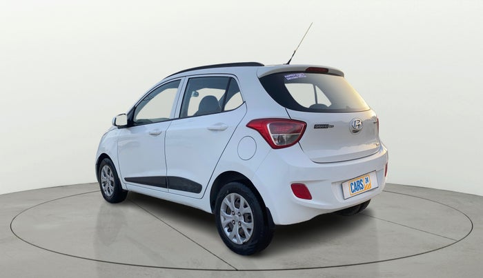 2015 Hyundai Grand i10 SPORTZ 1.2 KAPPA VTVT, Petrol, Manual, 78,822 km, Left Back Diagonal