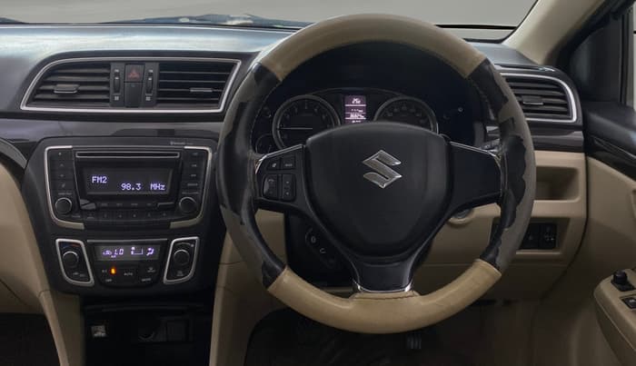 2017 Maruti Ciaz ZXI, Petrol, Manual, 36,855 km, Steering Wheel Close Up