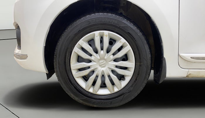 2017 Maruti Dzire VXI, Petrol, Manual, 78,403 km, Left Front Wheel