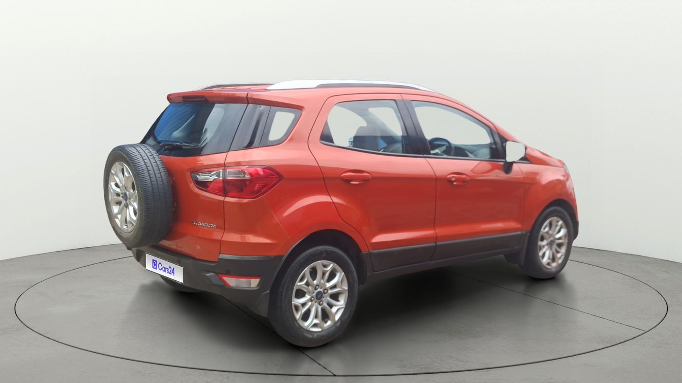 2015 Ford Ecosport TITANIUM 1.5L PETROL AT, Petrol, Automatic, 91,217 km, Right Back Diagonal