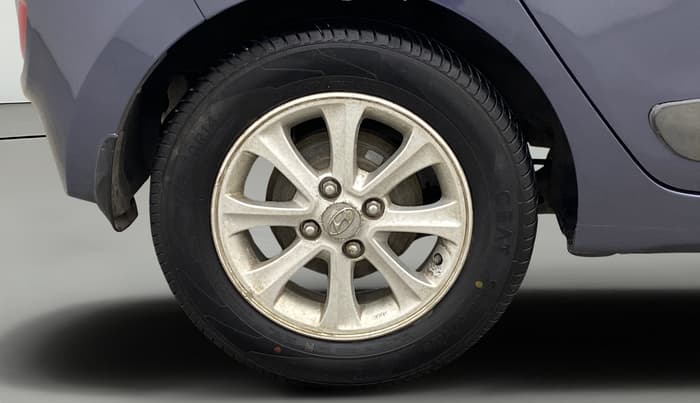2014 Hyundai Grand i10 ASTA AT 1.2 KAPPA VTVT, Petrol, Automatic, 47,734 km, Right Rear Wheel