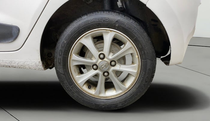 2015 Hyundai Grand i10 ASTA AT 1.2 KAPPA VTVT, Petrol, Automatic, 78,356 km, Left Rear Wheel