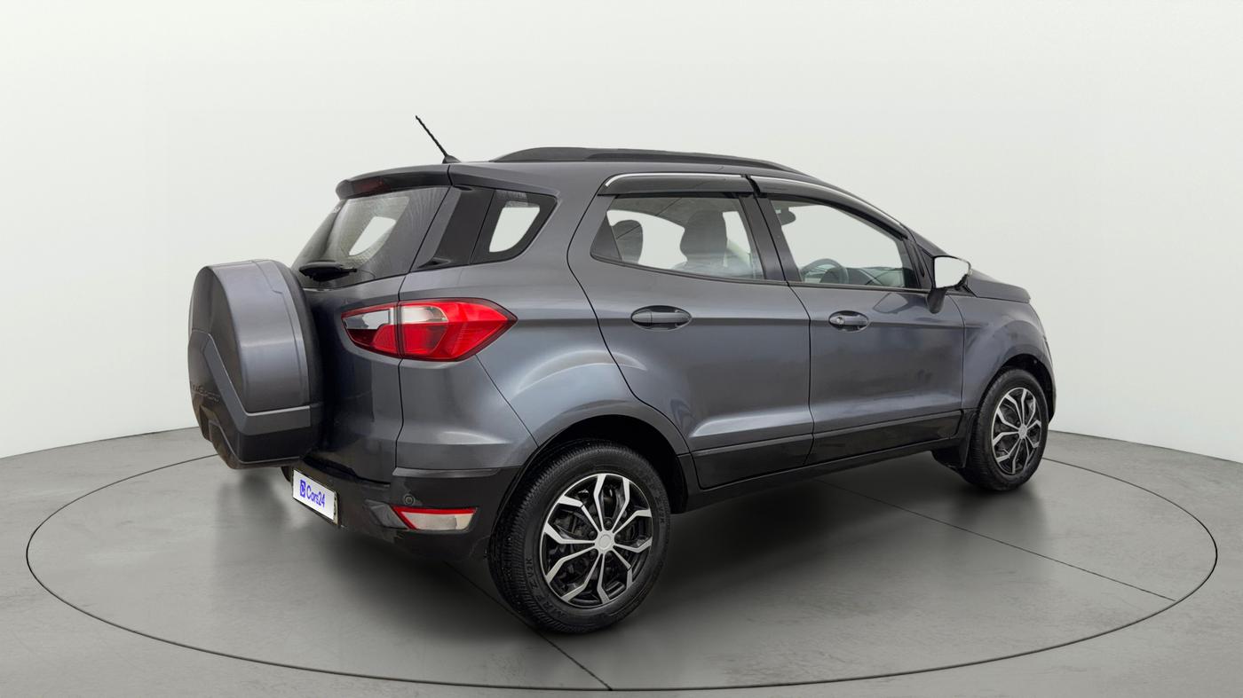 2018 Ford Ecosport TREND + 1.5L PETROL AT, Petrol, Automatic, 80,903 km, Right Back Diagonal