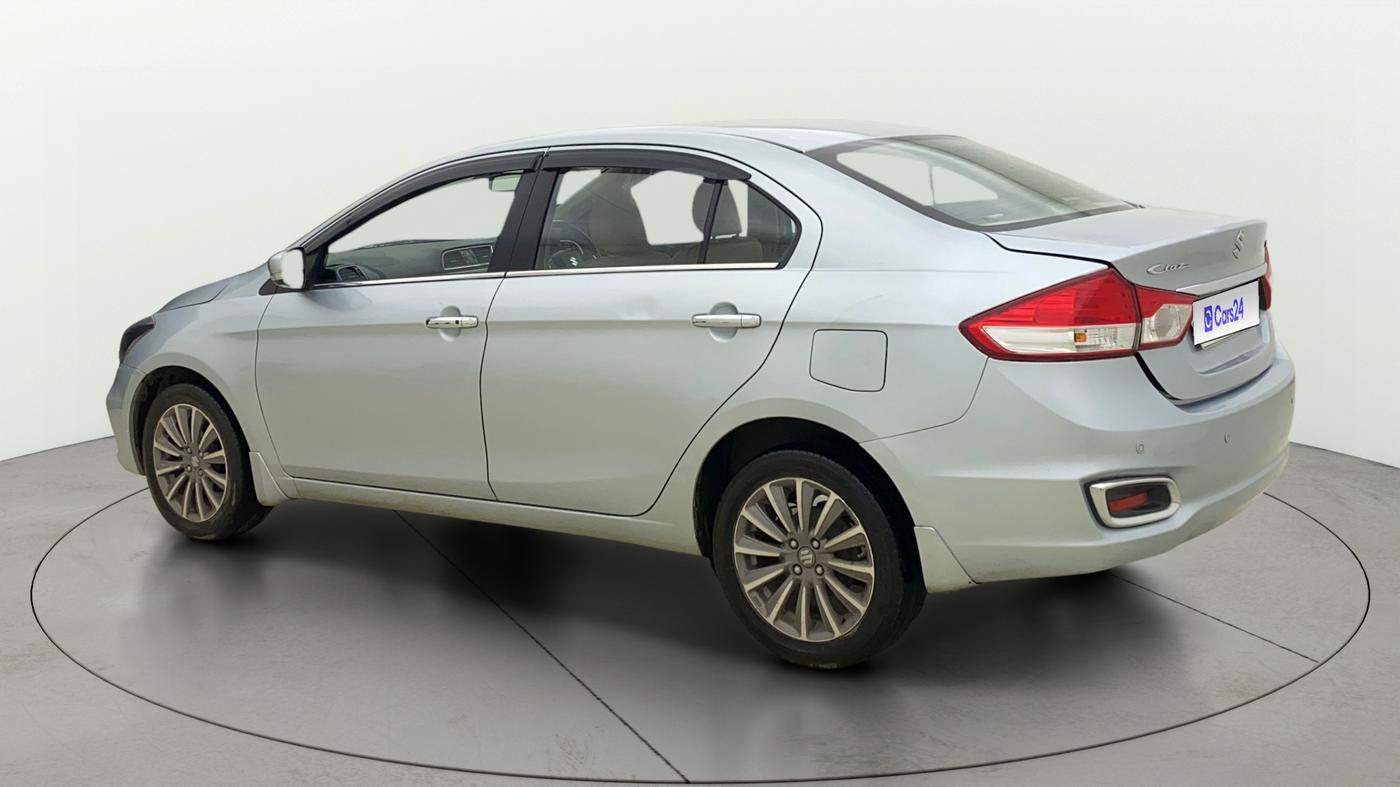 2023 Maruti Ciaz ALPHA  AT 1.5 SHVS PETROL, Petrol, Automatic, 37,327 km, Left Back Diagonal