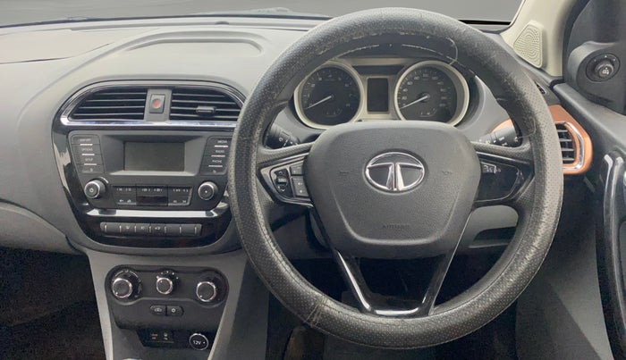 2018 Tata TIGOR XZA PETROL, Petrol, Automatic, 21,988 km, Steering Wheel Close Up