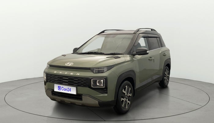 2023 Hyundai EXTER SX (O) CONNECT 1.2 MT DUAL TONE, Petrol, Manual, 50,566 km, Left Front Diagonal