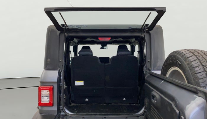 2022 Mahindra Thar LX HT PETROL 4WD MT, Petrol, Manual, 27,543 km, Boot Open Zoomed View