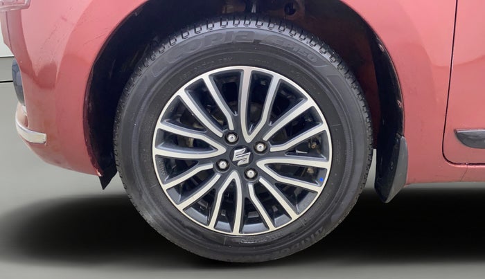 2018 Maruti Dzire ZXI PLUS AMT, Petrol, Automatic, 65,820 km, Left Front Wheel