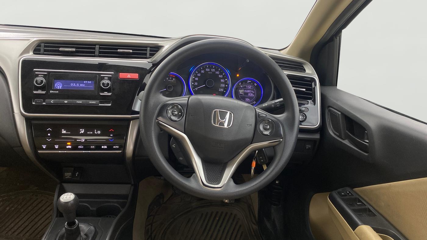 2015 Honda City 1.5L I-VTEC SV, Petrol, Manual, 68,812 km, Steering Wheel Close Up