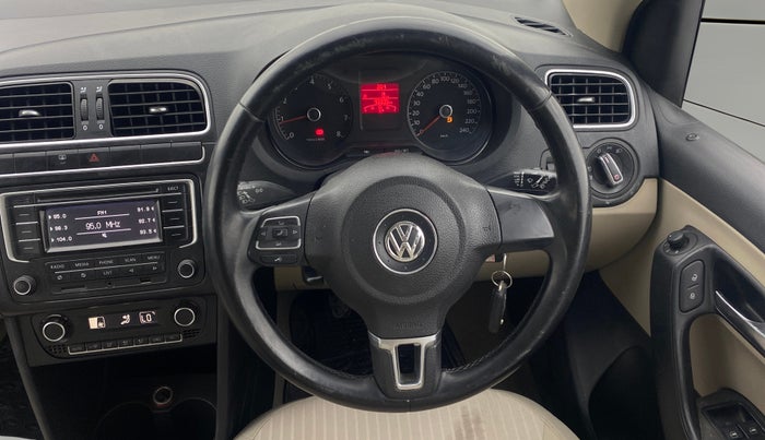 2014 Volkswagen Polo HIGHLINE1.2L, Petrol, Manual, 49,935 km, Steering Wheel Close Up