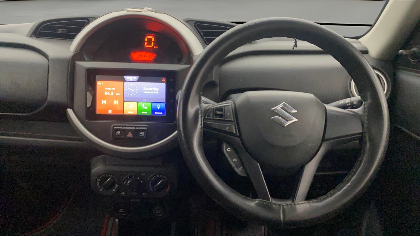 2021 Maruti S PRESSO VXI PLUS AMT, Petrol, Automatic, 23,848 km, Steering Wheel Close Up
