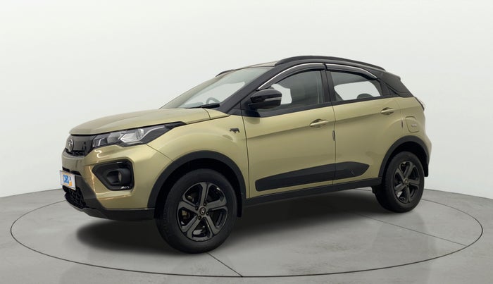 2022 Tata NEXON XZA PLUS (PREMIUM) KAZIRANGA DIESEL, Diesel, Automatic, 33,130 km, Left Front Diagonal