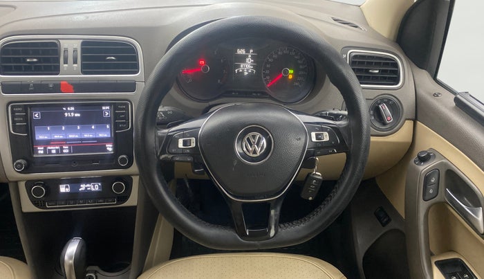 2018 Volkswagen Vento 1.2 TSI HIGHLINE PLUS AT, Petrol, Automatic, 87,680 km, Steering Wheel Close Up