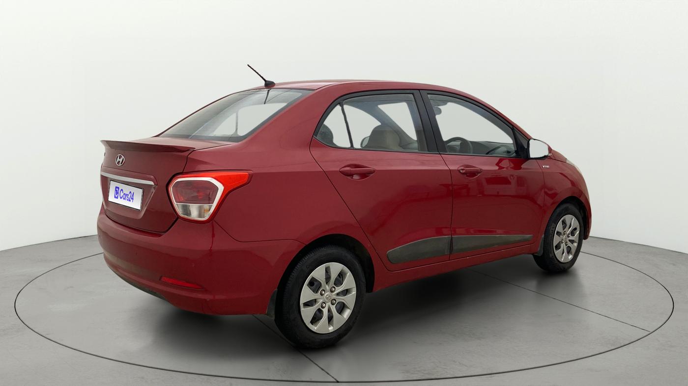 2016 Hyundai Xcent S 1.2, Petrol, Manual, 48,618 km, Right Back Diagonal