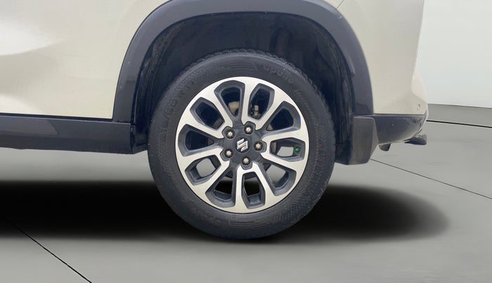 2023 Maruti Grand Vitara ALPHA PLUS HYBRID ECVT, Hybrid, Automatic, 74,240 km, Left Rear Wheel