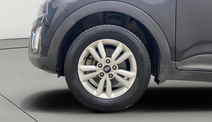 2016 Hyundai Creta SX PLUS 1.6 PETROL, Petrol, Manual, 1,19,767 km, Left Front Wheel