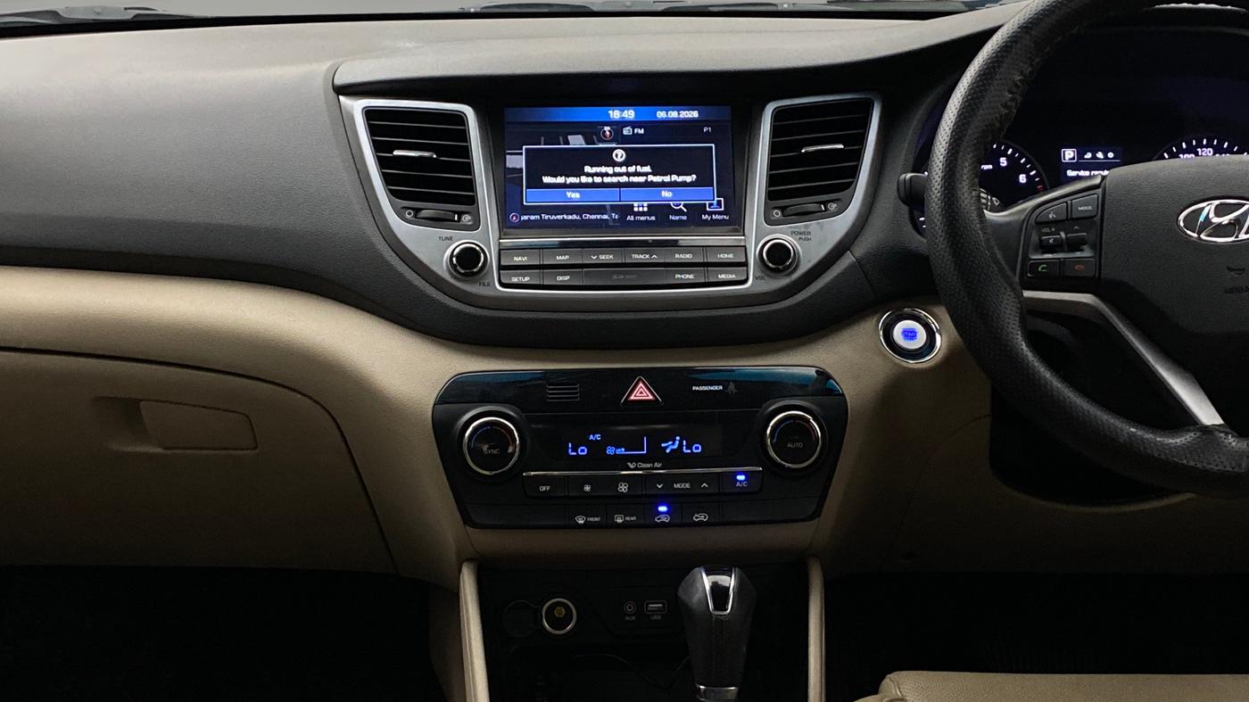 2019 Hyundai Tucson GLS 2WD AT PETROL, Petrol, Automatic, 79,823 km, Air Conditioner