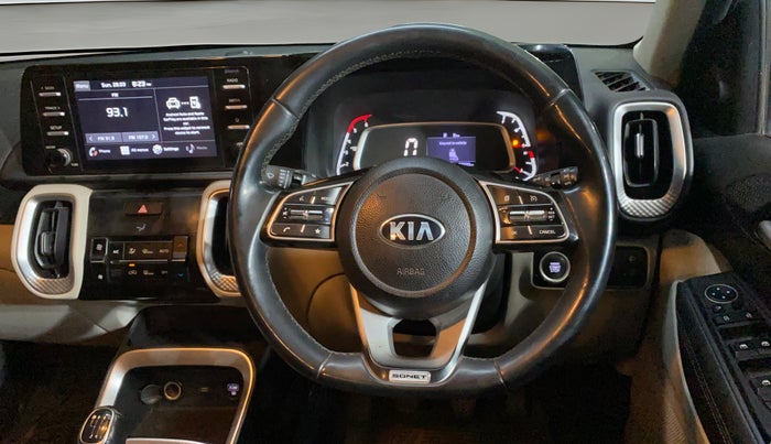 2020 KIA SONET HTX 1.5, Diesel, Manual, 67,995 km, Steering Wheel Close Up