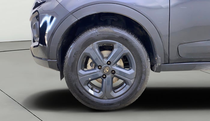 2022 Tata NEXON XZ PLUS (O) PETROL DARK EDITION, Petrol, Manual, 65,698 km, Left Front Wheel
