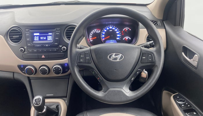 2014 Hyundai Xcent S 1.2, Petrol, Manual, 28,130 km, Steering Wheel Close Up