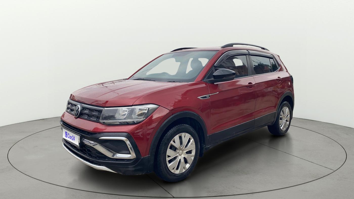 2022 Volkswagen TAIGUN COMFORTLINE 1.0 TSI MT, Petrol, Manual, 41,944 km, Left Front Diagonal