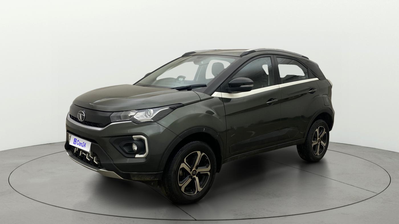 2022 Tata NEXON XZ PLUS DIESEL, Diesel, Manual, 61,598 km, Left Front Diagonal