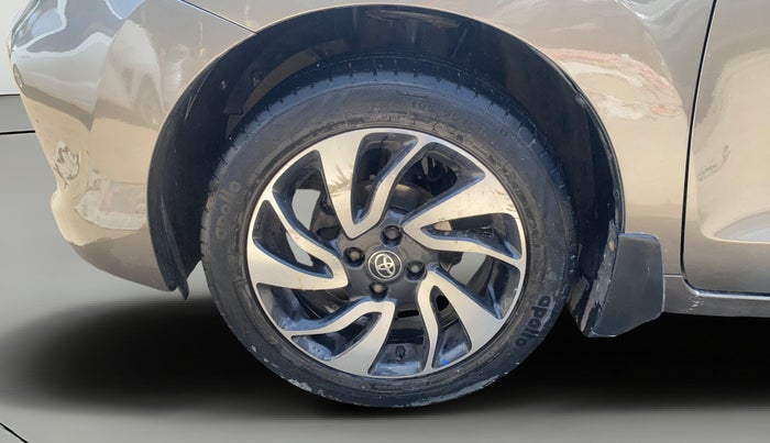 2019 Toyota Glanza V CVT, Petrol, Automatic, 57,126 km, Left Front Wheel