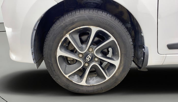 2018 Hyundai Grand i10 SPORTZ AT 1.2 KAPPA VTVT, Petrol, Automatic, 57,913 km, Left Front Wheel