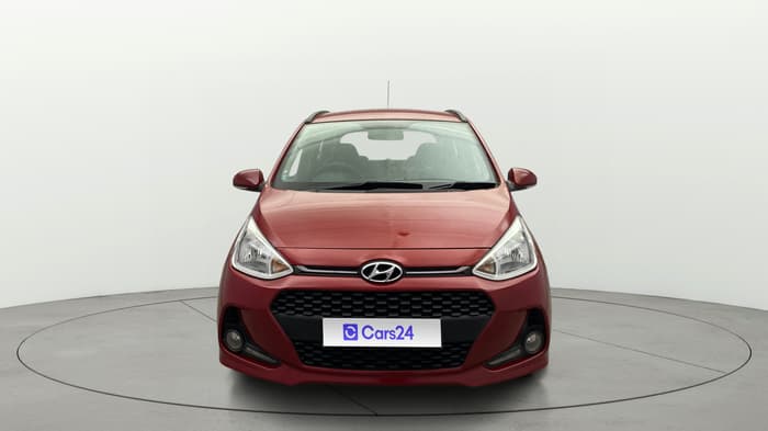 2017 Hyundai Grand i10 SPORTZ (O) AT 1.2 KAPPA VTVT, Petrol, Automatic, 1,08,807 km, Front