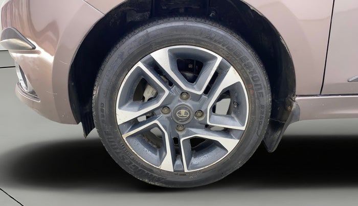 2018 Tata TIGOR XZA PETROL, Petrol, Automatic, 34,524 km, Left Front Wheel